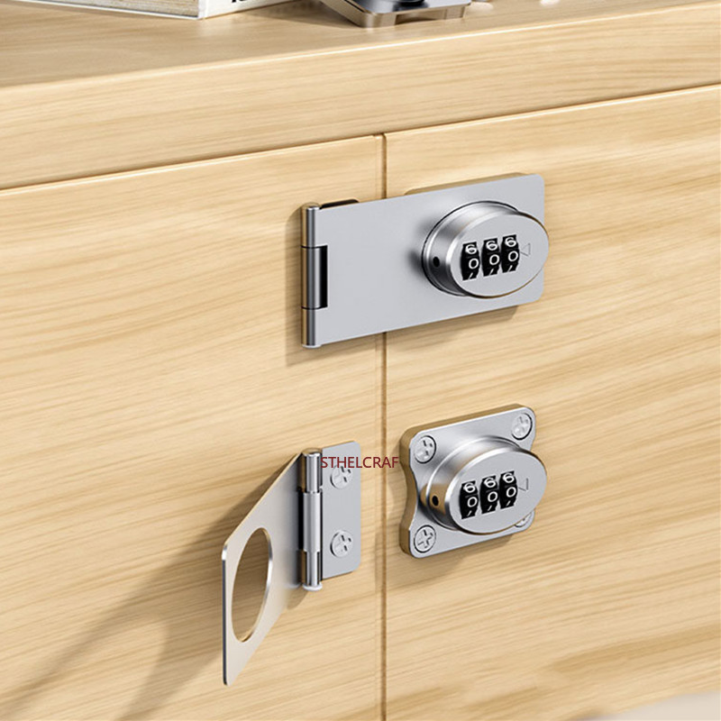 Furniture Hardware Latch - 2 Peças Fechaduras de Segurança para