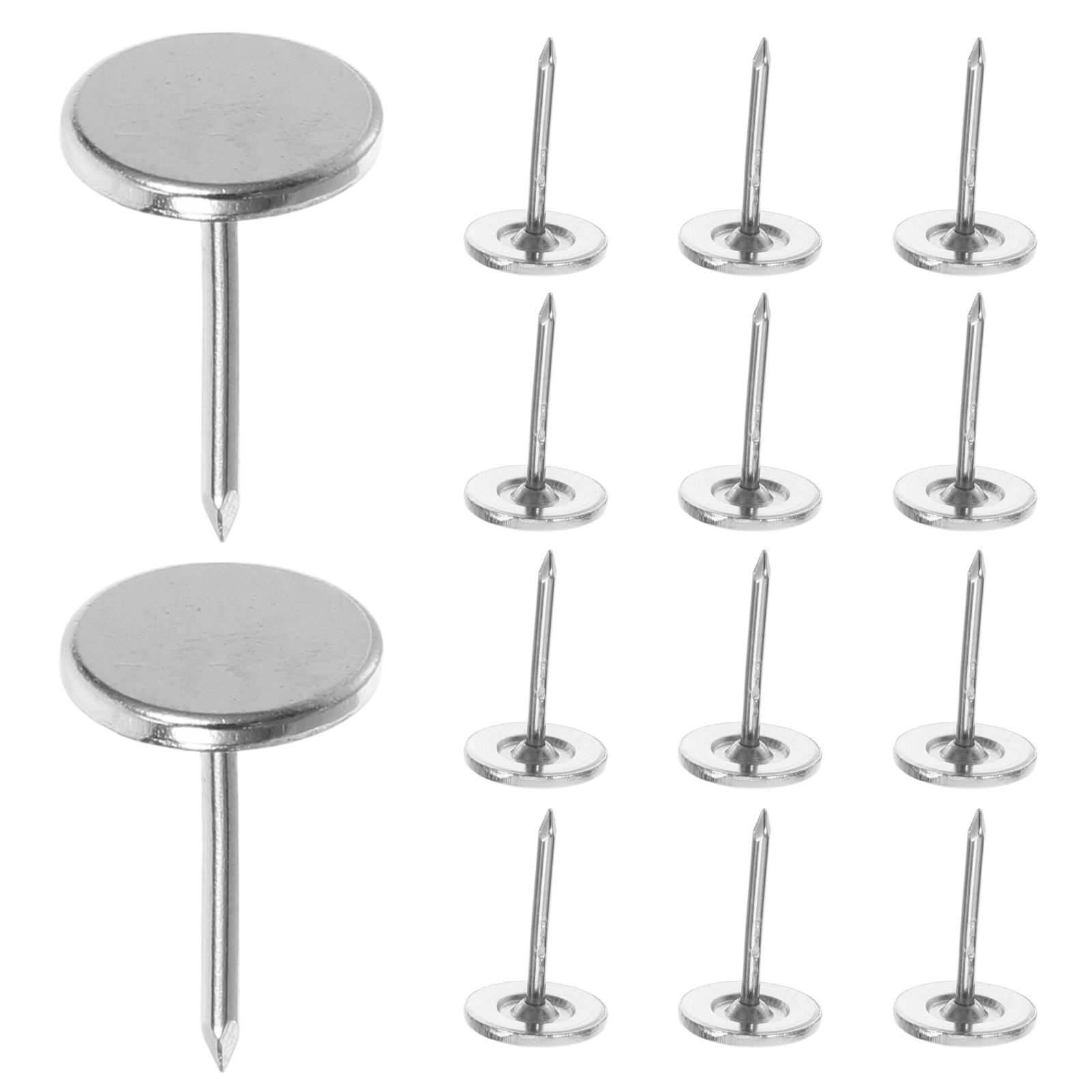 Furniture Upholstery Hardware - 50 unidades de tachas decorativas planas