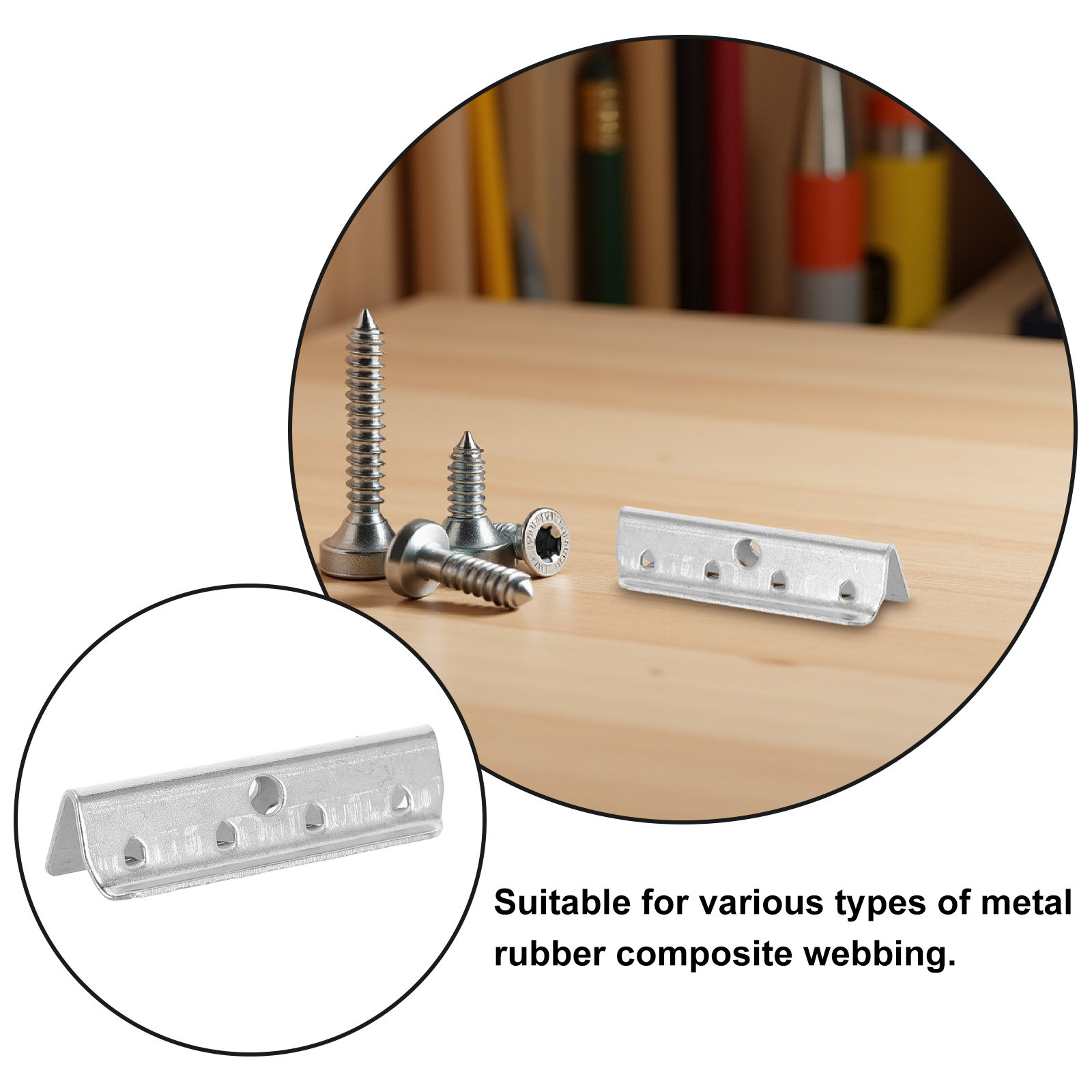 Clipes de metal para fixação d - Furniture Upholstery Hardware avaliação e preço