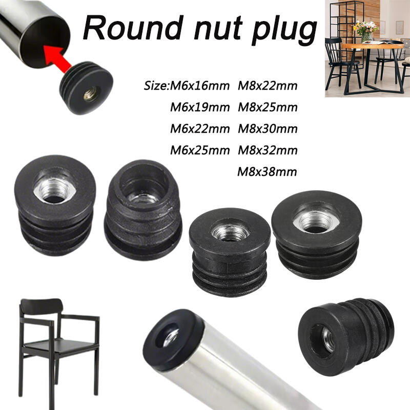 4/8/12 Peças Tampas Redondas P - Furniture Hardware Connectors avaliação e preço