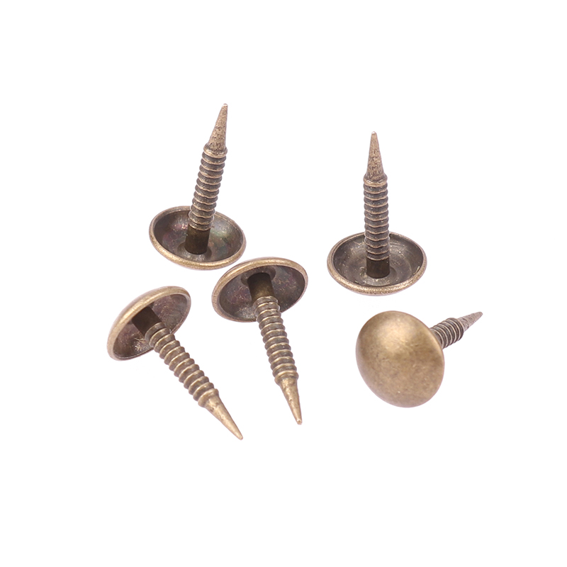 100 Peças de Tachas de Estofam - Furniture Upholstery Hardware avaliação e preço