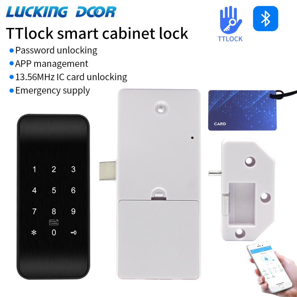 Ttlock 13.56mhz fechadura de g - Furniture Hardware Supplies avaliação e preço