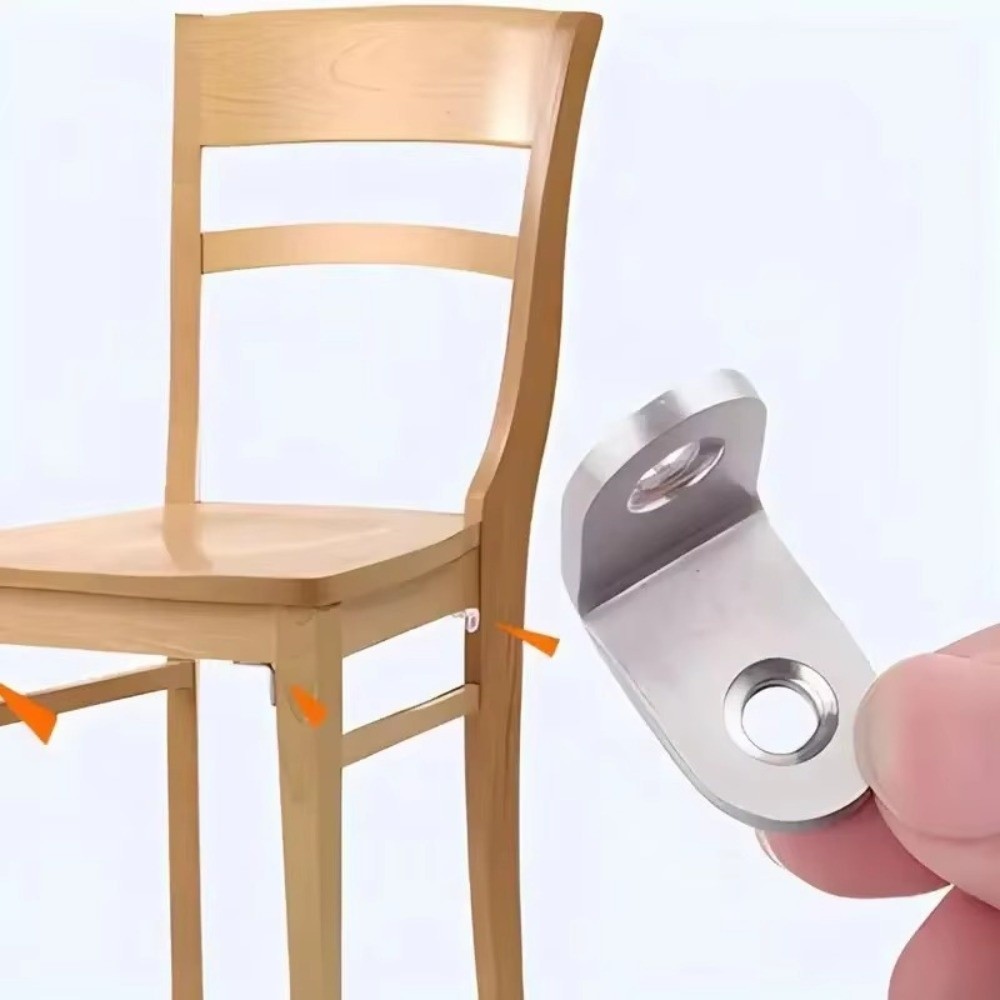 10 pçs de aço inoxidável ângul - Furniture Hardware Connectors avaliação e preço